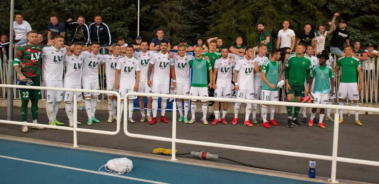WIDEO: Doping kibiców Śląska w Parnawie
