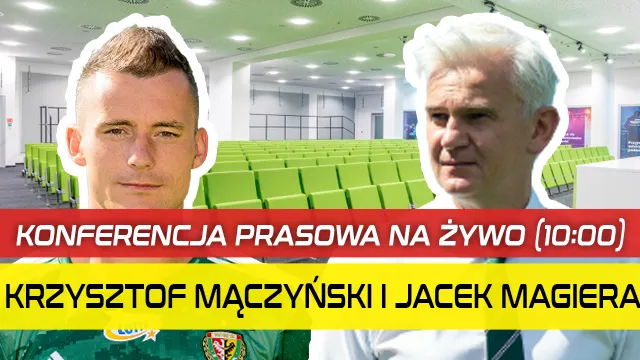 Magiera i Mączyński przed meczem z Paide (KONFERENCJA PRASOWA)