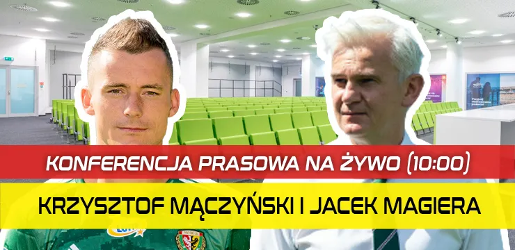 Magiera i Mączyński przed meczem z Paide (KONFERENCJA PRASOWA)