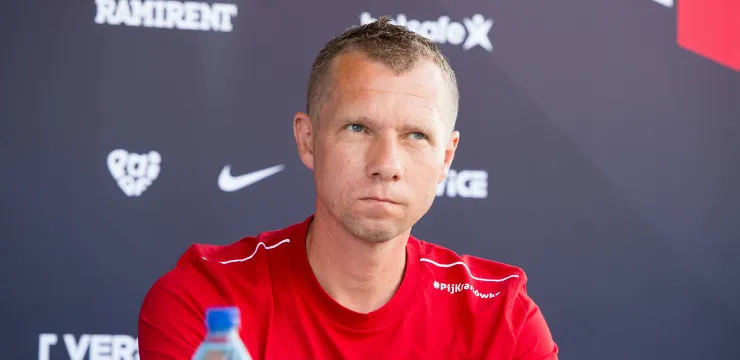 WIDEO: Trener Łuczywek i Golla przed meczem