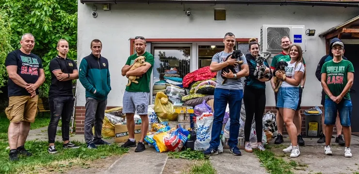 Wielki Śląsk z okazji Dnia Psa pomaga zwierzakom z ''Ratujówki''