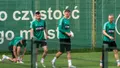 Trening piłkarzy Śląska przed meczem z Haopelem