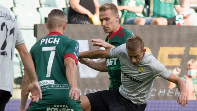 Skrót meczu Górnik Łęczna 1:1 Śląsk Wrocław