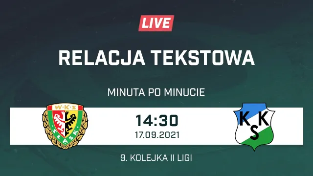 LIVE: Śląsk II Wrocław - KKS Kalisz (NA ŻYWO)