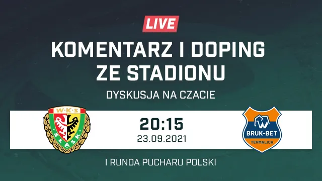 LIVE: Śląsk Wrocław - Bruk-Bet Termalica Nieciecza (NA ŻYWO)