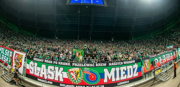 WIDEO: Doping kibiców Śląska