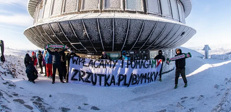 Kibice Śląska dla Piotrusia