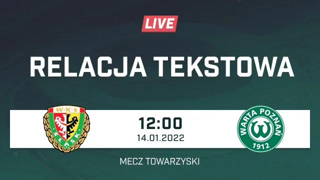LIVE: Śląsk Wrocław - Warta Poznań (NA ŻYWO)