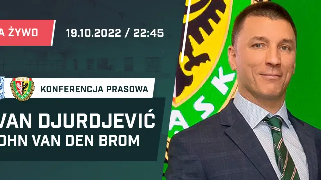 LIVE: Djurdjević i van dan Brom po meczu Lech Poznań - Śląsk Wrocław