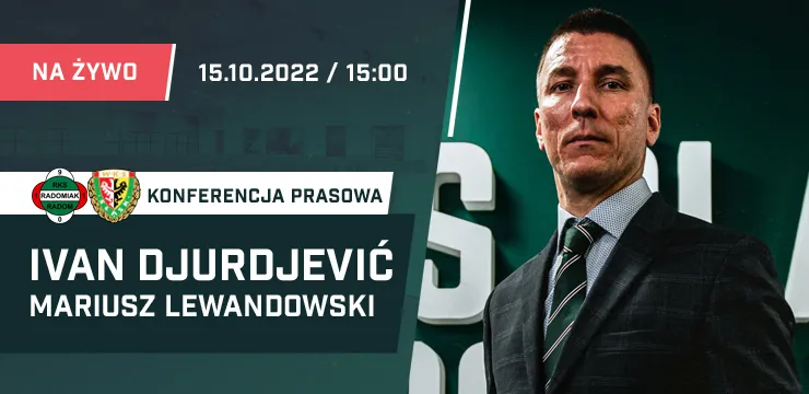 WIDEO: Djurdjević i Lewandowski po meczu Radomiak - Śląsk 2:0