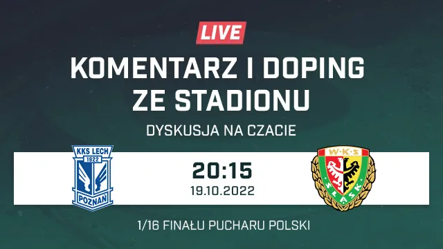 LIVE: Lech Poznań - Śląsk Wrocław (NA ŻYWO)