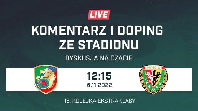 LIVE: Miedź Legnica - Śląsk Wrocław (NA ŻYWO)