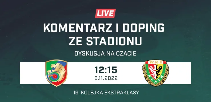 LIVE: Miedź Legnica - Śląsk Wrocław (NA ŻYWO)