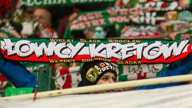 FOTO: Śląsk Wrocław-Zagłębie Lubin (KIBICE)