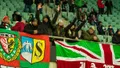 22. kolejka Śląsk Wrocław 1:3 Piast Gliwice (KIBICE)
