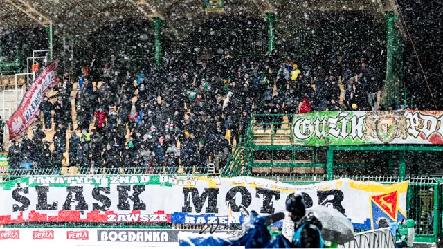 FOTO: Górnik Łęczna 1:1 Śląsk Wrocław (kibice)