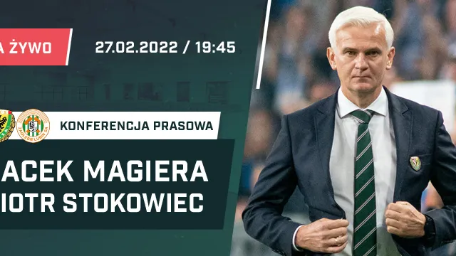 LIVE: Jacek Magiera i Piotr Stokowiec po meczu Śląsk - Zagłębie