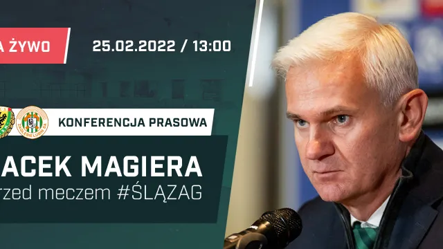WIDEO: Jacek Magiera przed meczem Śląsk - Zagłębie Lubin