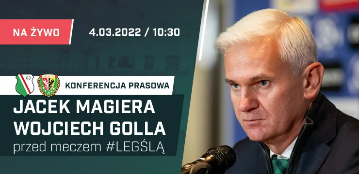 WIDEO: Magiera i Golla przed meczem Legia Warszawa - Śląsk Wrocław