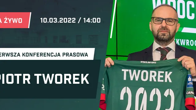 WIDEO: Tworek nowym trenerem Śląska! (KONFERENCJA PRASOWA)