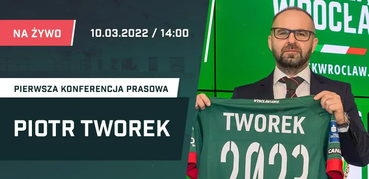 WIDEO: Tworek nowym trenerem Śląska! (KONFERENCJA PRASOWA)