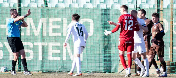 FOTO: Śląsk II Wrocław 0:4 Garbarnia Kraków