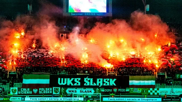 FOTO: Śląsk Wrocław 0:1 Lech Poznań (KIBICE)