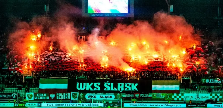 FOTO: Śląsk Wrocław 0:1 Lech Poznań (KIBICE)