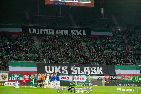 27. kolejka: Śląsk Wrocław 0:1 Lech Poznań (KIBICE)