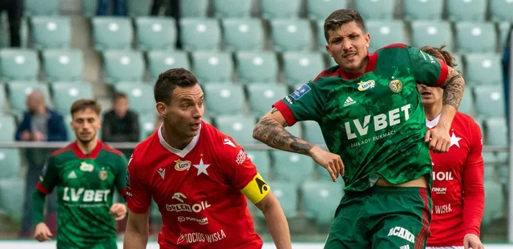 Raporty statystyczne po remisie z Wisłą Kraków
