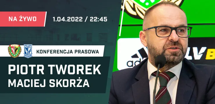 WIDEO: Piotr Tworek i Maciej Skorża po meczu Śląsk - Lech