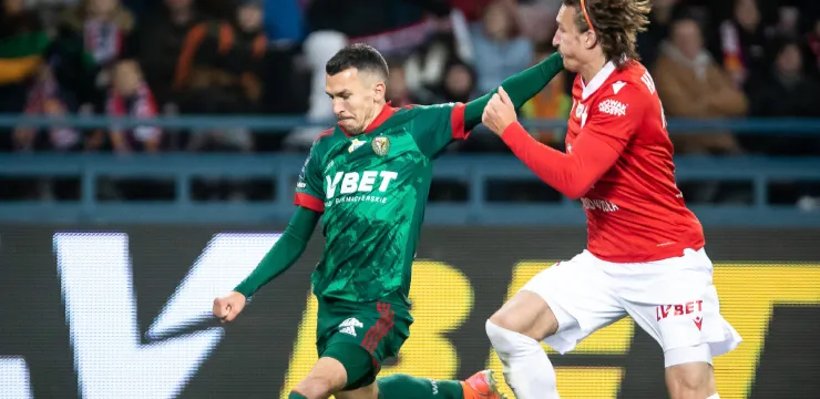 Dwóch rannych, żadnego zabitego: Śląsk - Wisła K. 1:1 (RELACJA)