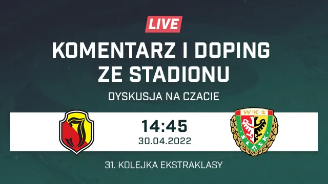 LIVE: Jagiellonia Białystok - Śląsk Wrocław (NA ŻYWO)