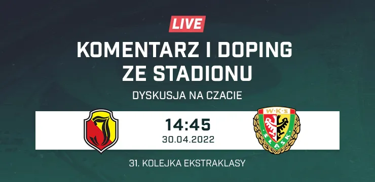LIVE: Jagiellonia Białystok - Śląsk Wrocław (NA ŻYWO)
