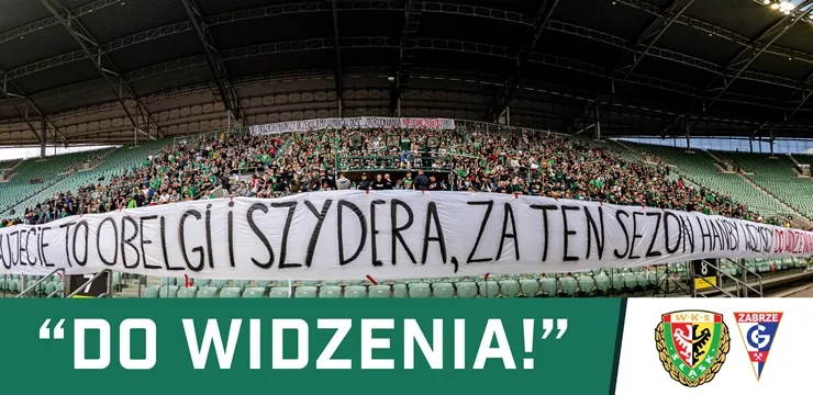 Kibice Śląska wyśmiali piłkarzy i opuścili trybunę (WIDEO)