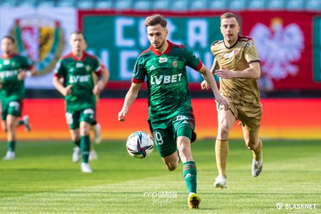 32. kolejka: Śląsk Wrocław 1:1 Pogoń Szczecin