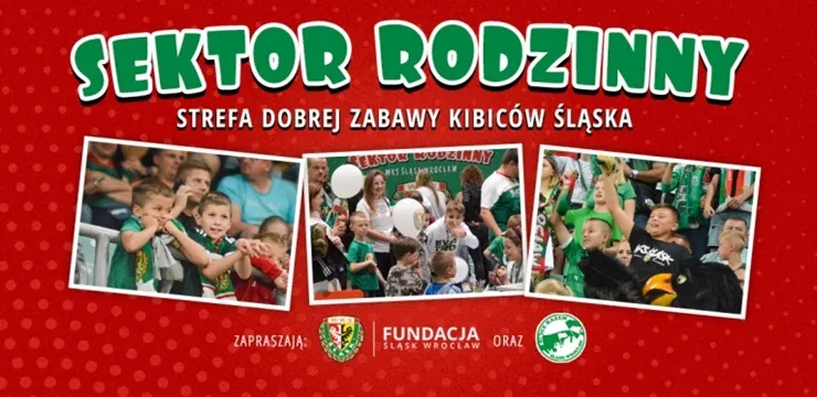 Sektor Rodzinny na meczu z Górnikiem