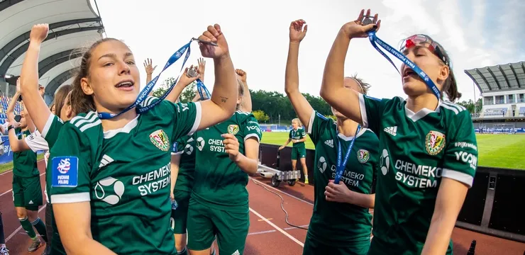 FOTO: Finał Puchar Polski Kobiet: Czarni Sosnowiec 4:0 Śląsk Wrocław