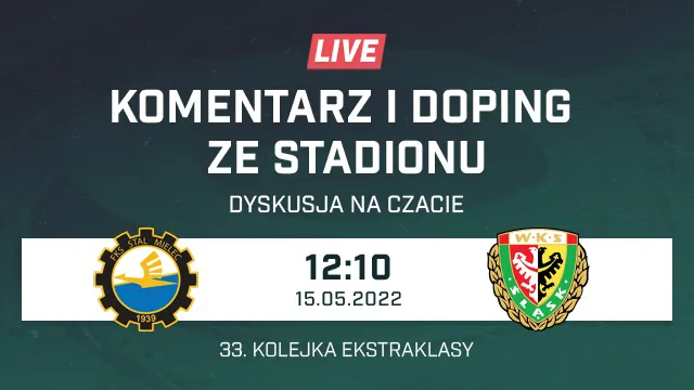 LIVE: Stal Mielec - Śląsk Wrocław (NA ŻYWO)