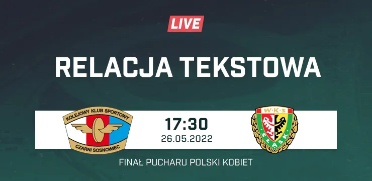 LIVE: Czarni Sosnowiec - Śląsk Wrocław (FINAŁ PUCHARU POLSKI NA ŻYWO)