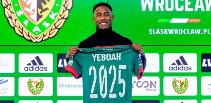 Yeboah: Dobrze zagrać dla Śląska