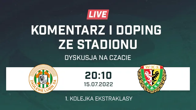 LIVE: Zagłębie Lubin - Śląsk Wrocław (NA ŻYWO)
