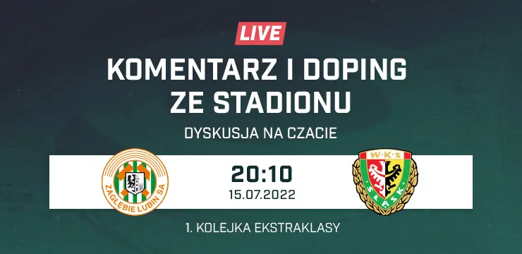 LIVE: Zagłębie Lubin - Śląsk Wrocław (NA ŻYWO)