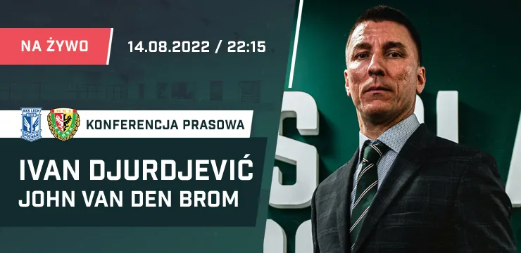 WIDEO: Djurdjević i van den Brom po meczu Lech - Śląsk