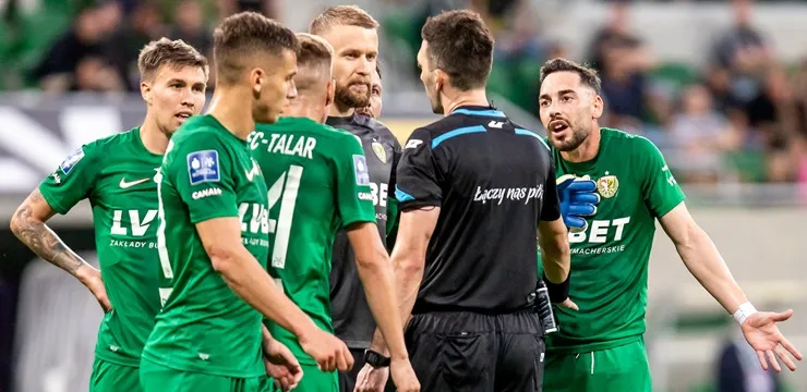Skrót meczu Śląsk Wrocław - Widzew Łódź 0:0