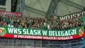 KIBICE: Doping kibiców Śląska w Poznaniu (WIDEO)