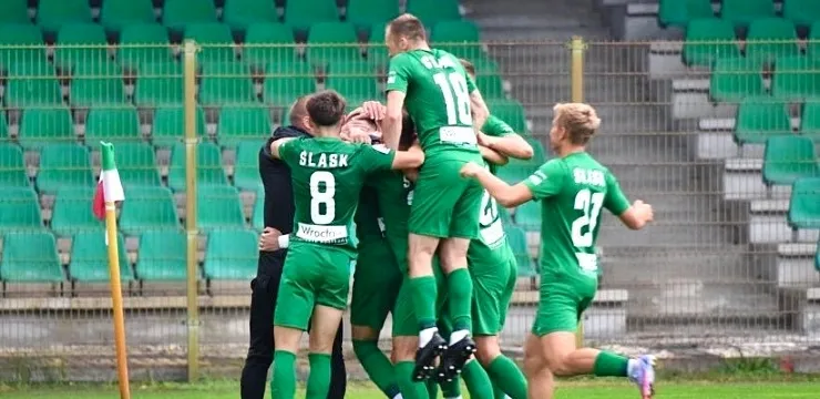 Śląsk II Wrocław - Pogoń Siedlce 1:0. Bergier strzela za trzy punkty (RELACJA)