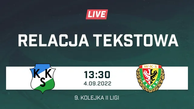 LIVE: KKS Kalisz - Śląsk II Wrocław (NA ŻYWO)