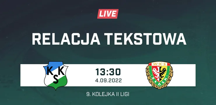 LIVE: KKS Kalisz - Śląsk II Wrocław (NA ŻYWO)