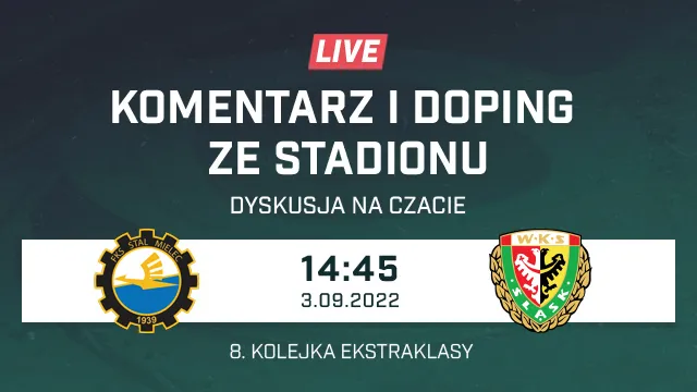 LIVE: Stal Mielec - Śląsk Wrocław (NA ŻYWO)